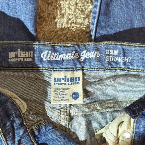 boys Size 12 Sim Blue Jeans - Picture 2 of 4